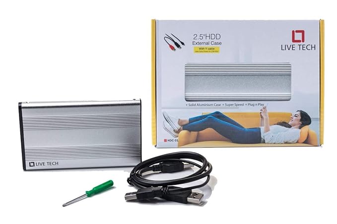 Live Tech 2.5" HDD External Case