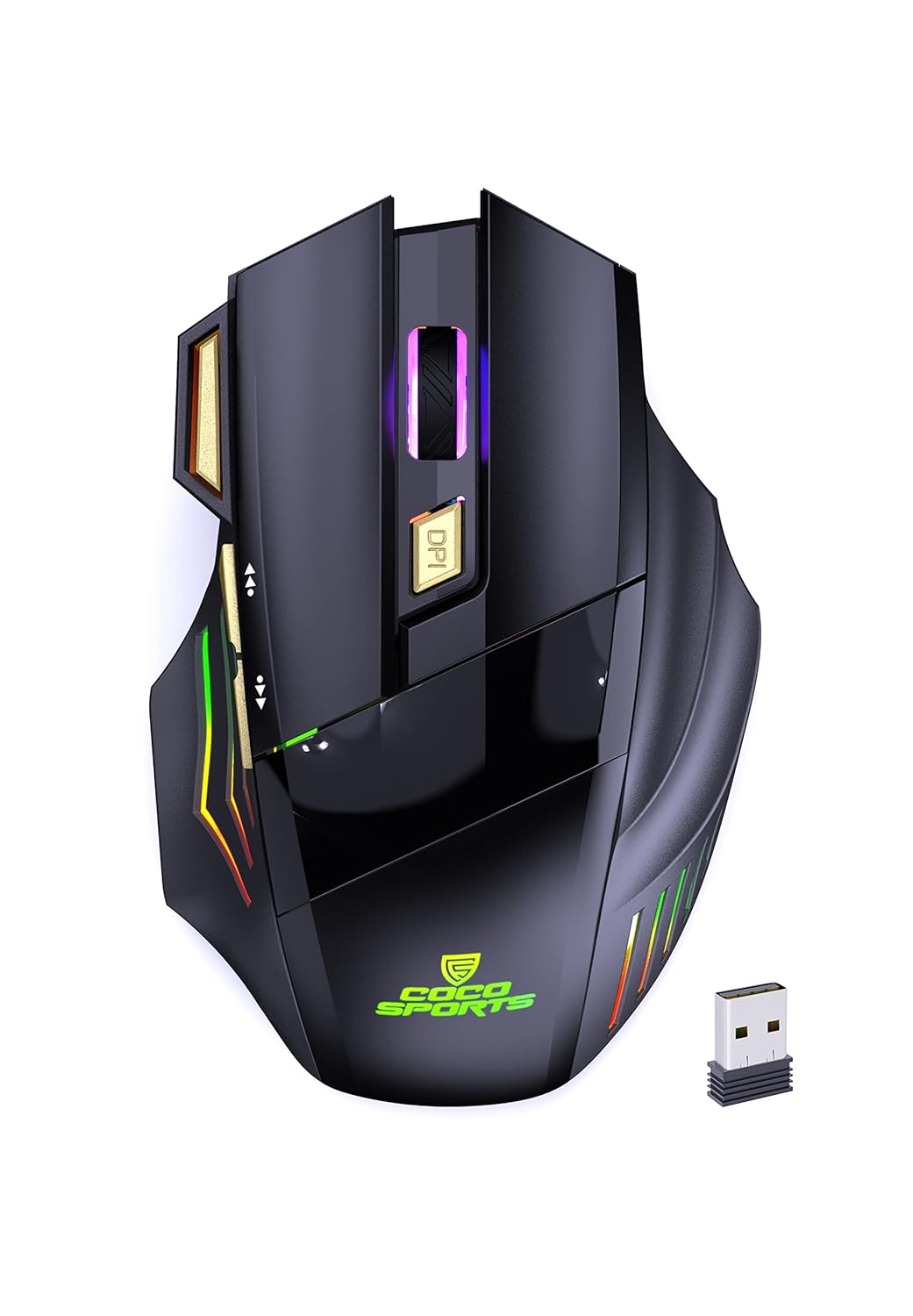 Coconut Coco Sports Gold Wireless Gaming Mouse